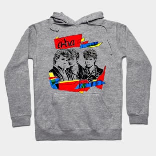 Vintage Styled 80s A-Ha Design Hoodie